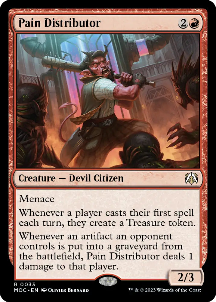 Pain Distributor [March of the Machine Commander] - MTG Single