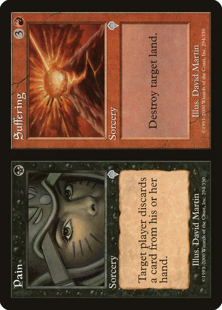 Pain // Suffering [Invasion] - MTG Single