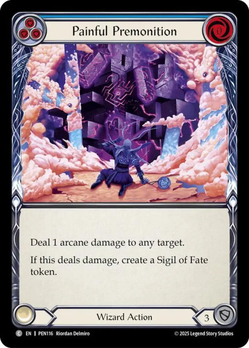 Painful Premonition (Blue) (PEN116) [Compendium of Rathe]