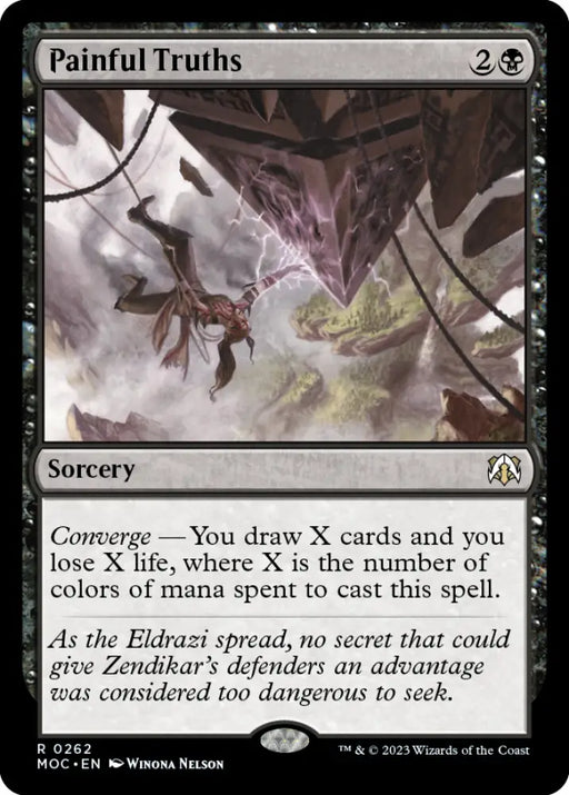 Painful Truths [March of the Machine Commander] - MTG Single