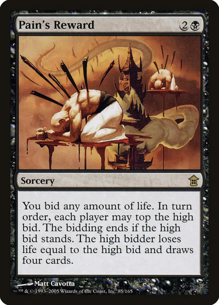 Pain’s Reward [Saviors of Kamigawa] - MTG Single