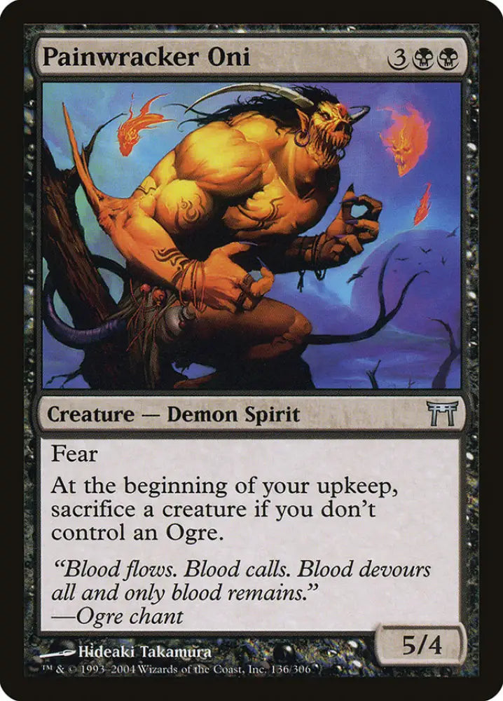 Painwracker Oni [Champions of Kamigawa] - MTG Single