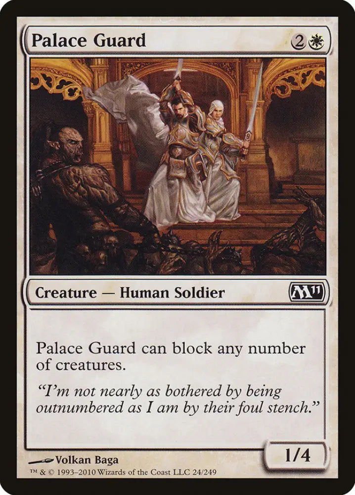Palace Guard [Magic 2011] - MTG Single