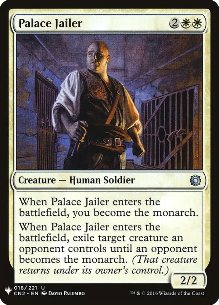 Palace Jailer [Mystery Booster] - MTG Single