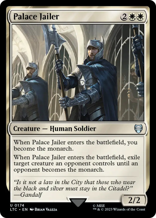 Palace Jailer [The Lord of the Rings: Tales of Middle-Earth Commander] - MTG Single