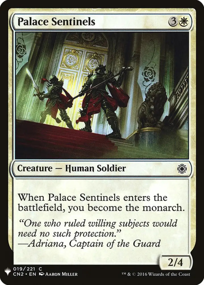 Palace Sentinels [Mystery Booster] - MTG Single
