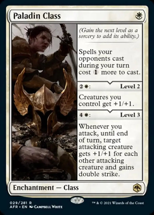 Paladin Class [Dungeons & Dragons: Adventures in the Forgotten Realms] - MTG Single