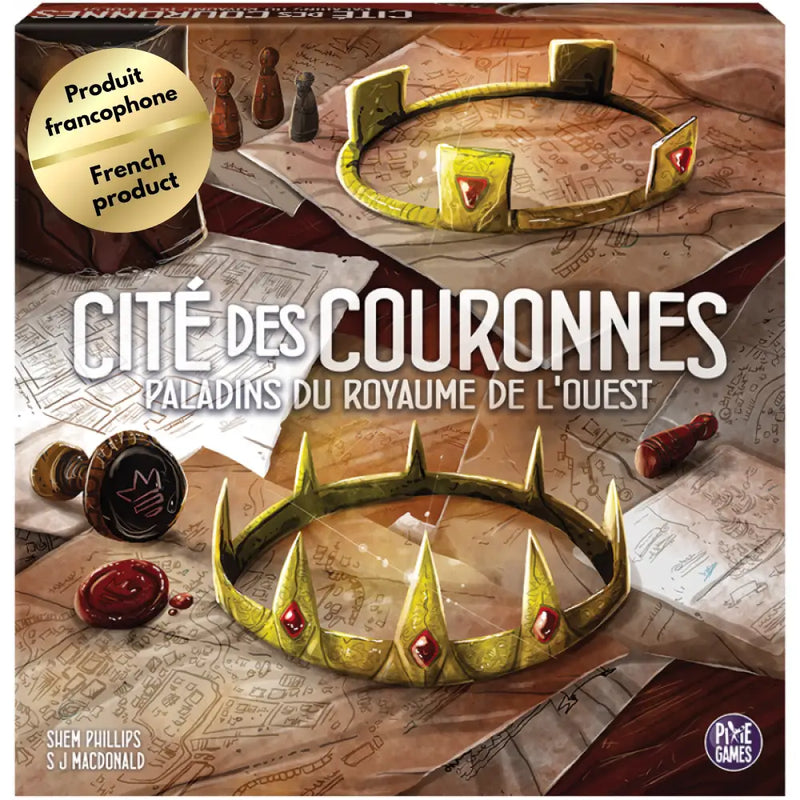 Paladin du Royaume de L’Ouest - Extension Cité des Couronnes (FR) - Board Games