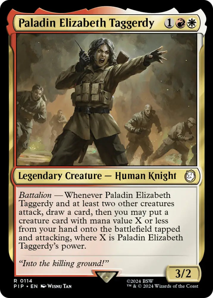 Paladin Elizabeth Taggerdy [Fallout] - MTG Single