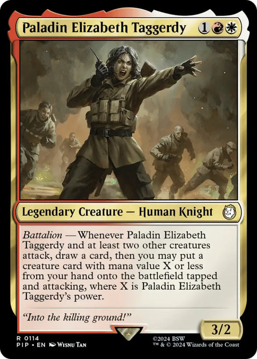Paladin Elizabeth Taggerdy [Fallout] - MTG Single