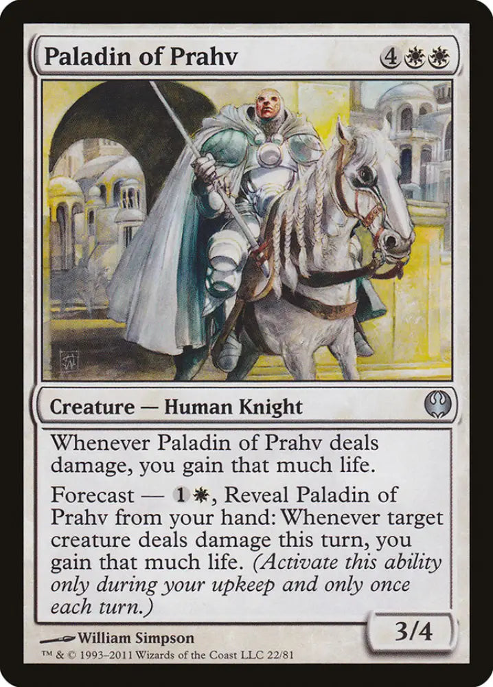 Paladin of Prahv [Duel Decks: Knights vs. Dragons] - MTG Single
