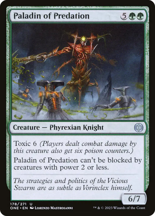 Paladin of Predation [Phyrexia: All Will Be One] - MTG Single