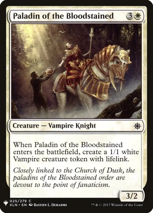 Paladin of the Bloodstained [Mystery Booster] - MTG Single