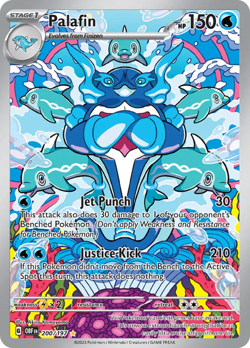 Palafin (200/197) [Scarlet & Violet: Obsidian Flames] - Pokemon Single