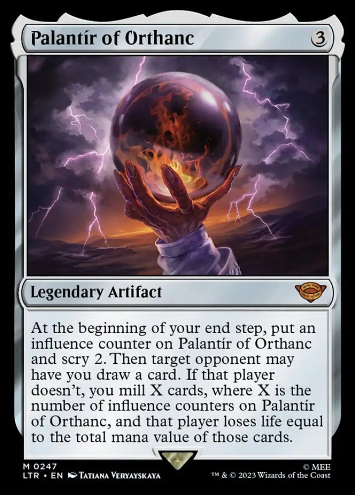 Palantir of Orthanc [The Lord of the Rings: Tales of Middle-Earth] - MTG Single