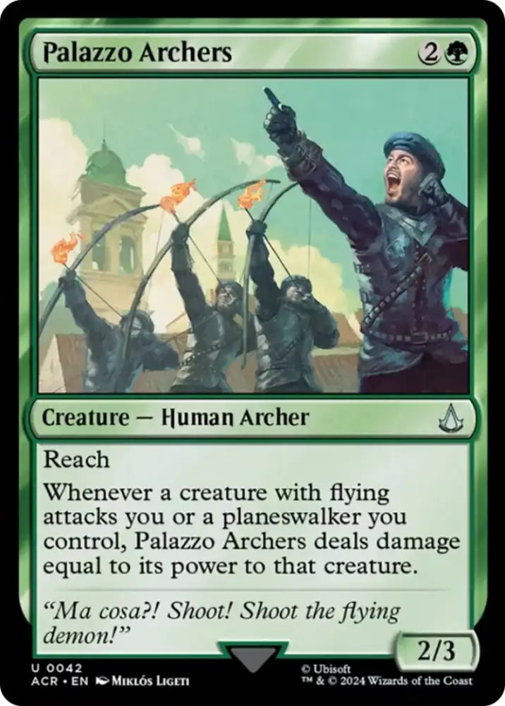 Palazzo Archers [Assassin’s Creed] - MTG Single