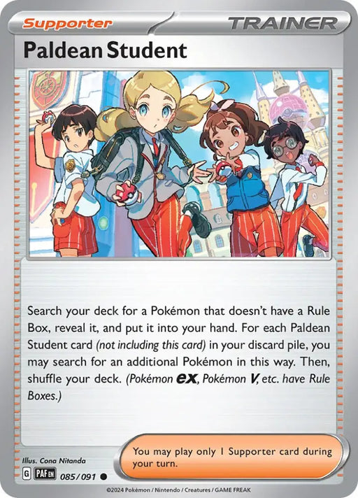 Paldean Student (085/091) [Scarlet & Violet: Paldean Fates] - Pokemon Single