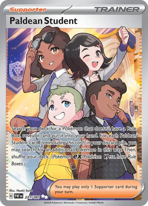 Paldean Student (231/091) [Scarlet & Violet: Paldean Fates] - Pokemon Single
