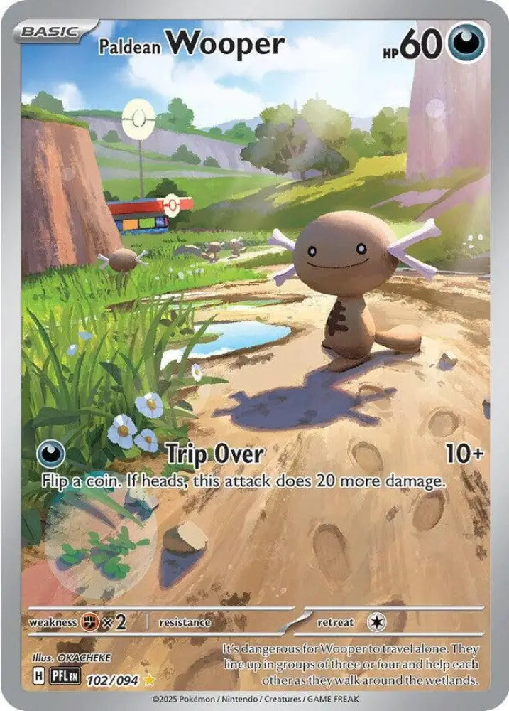 Paldean Wooper (102/094) [ME02: Phantasmal Flames]