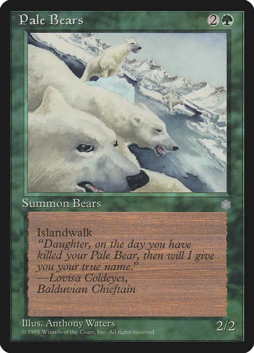Pale Bears [Ice Age] - MTG Single