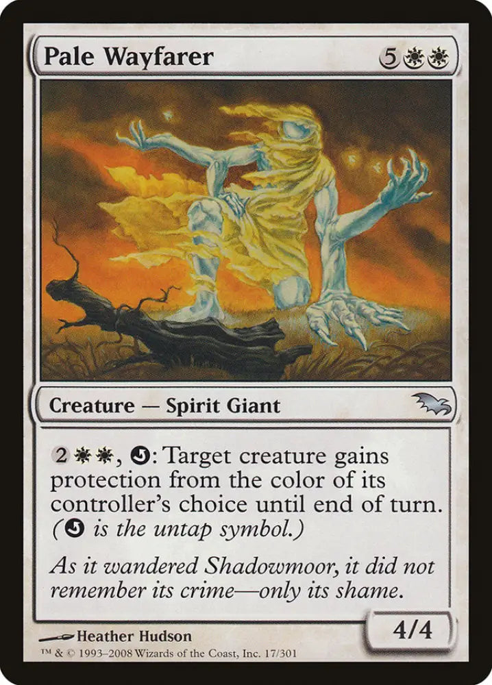 Pale Wayfarer [Shadowmoor] - MTG Single