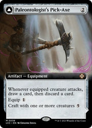 Paleontologist’s Pick-Axe (Extended Art) [The Lost Caverns of Ixalan Commander] - MTG Single