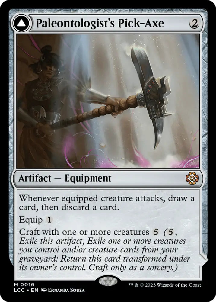 Paleontologist’s Pick-Axe [The Lost Caverns of Ixalan Commander] - MTG Single
