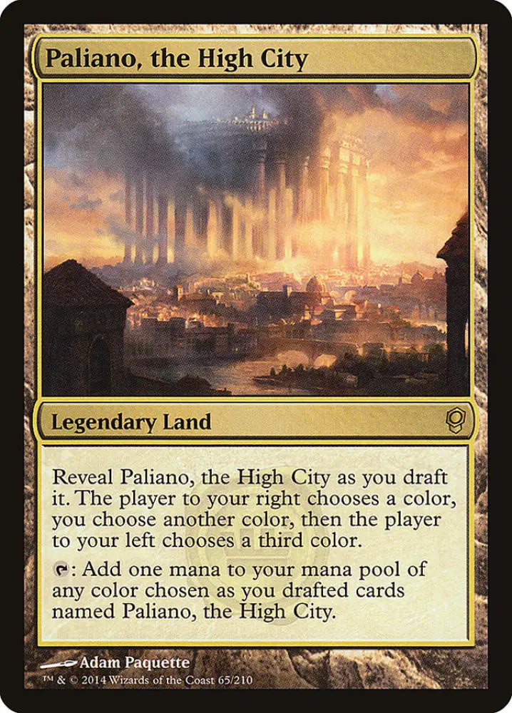 Paliano the High City [Conspiracy] - MTG Single