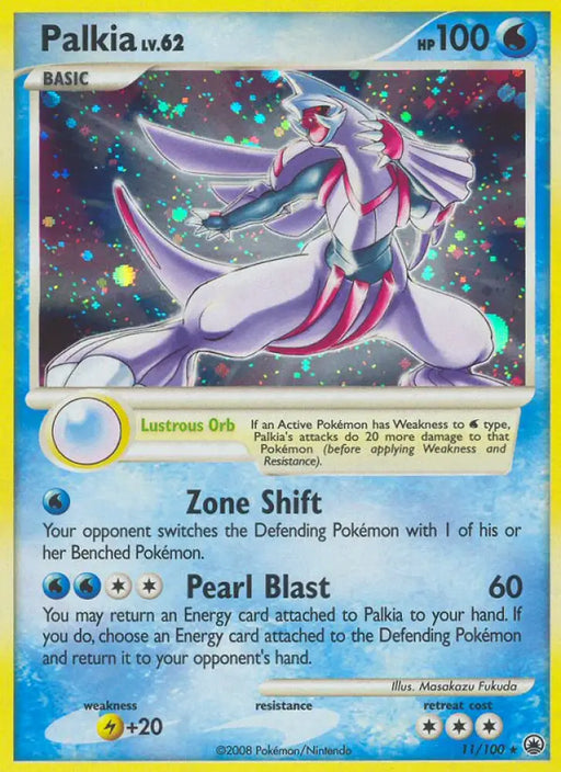 Palkia (11/100) [Diamond & Pearl: Majestic Dawn] - Pokemon Single