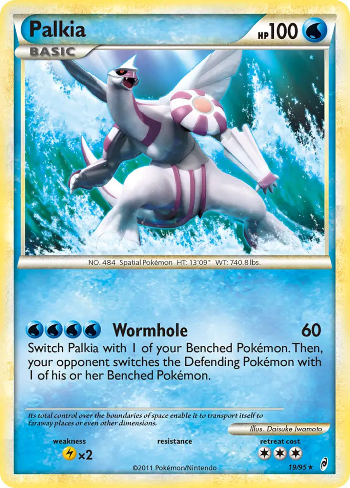 Palkia (19/95) [HeartGold & SoulSilver: Call of Legends] - Pokemon Single