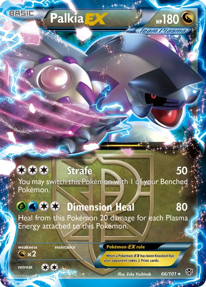 Palkia EX (66/101) [Black & White: Plasma Blast] - Pokemon Single