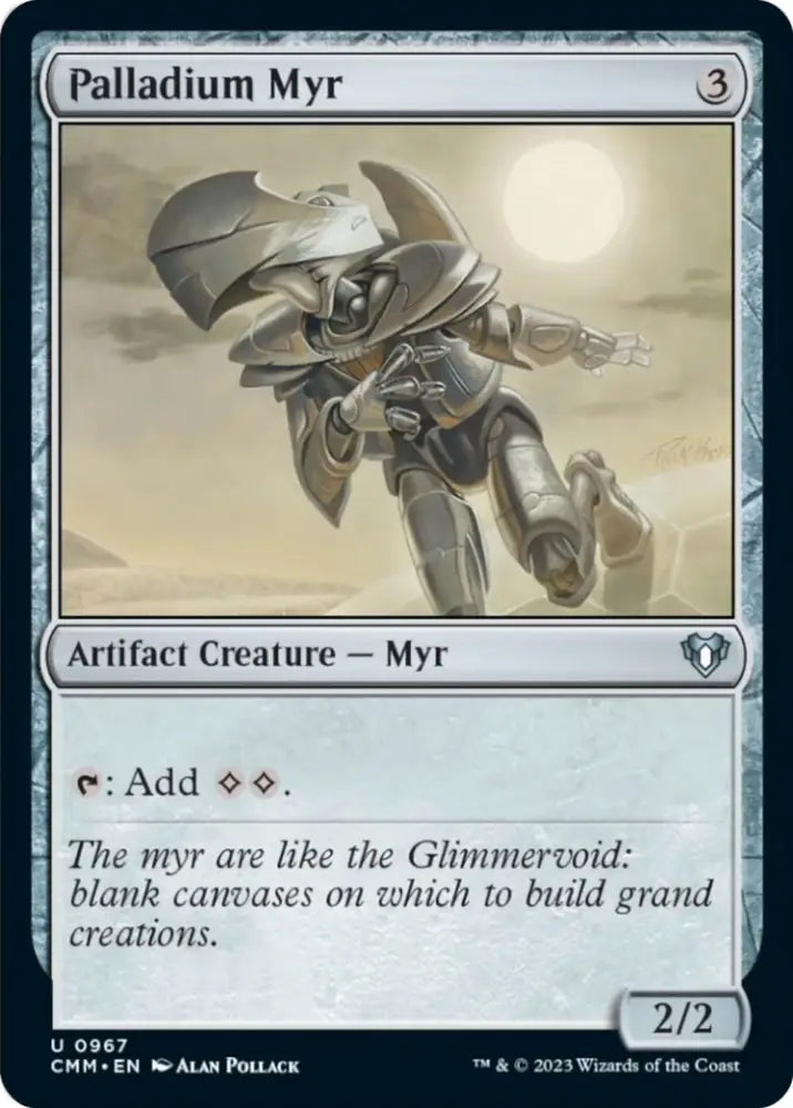 Palladium Myr [Commander Masters] - MTG Single