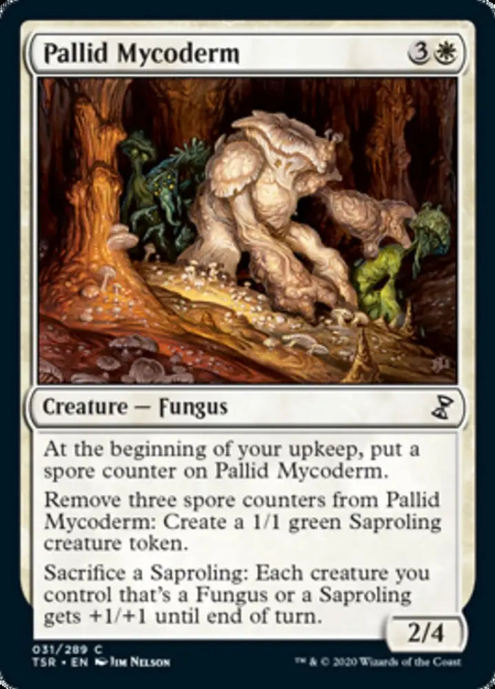 Pallid Mycoderm [Time Spiral Remastered] - MTG Single