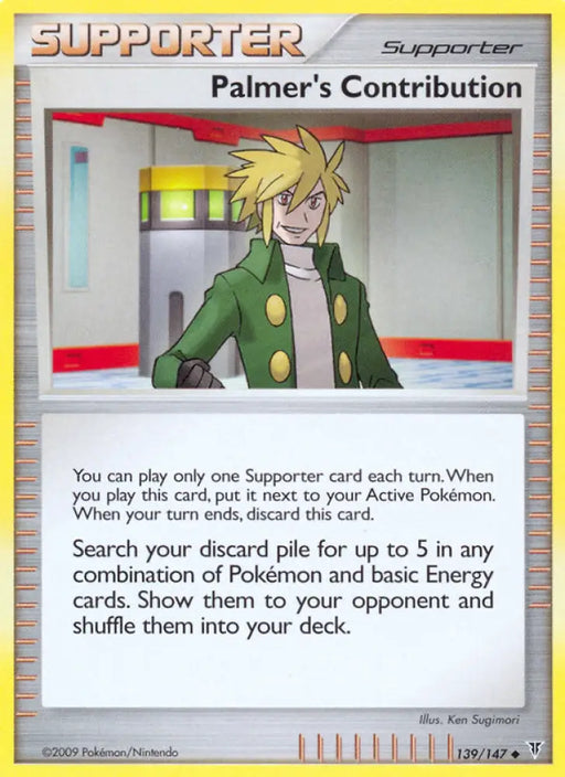Palmer’s Contribution (139/147) [Platinum: Supreme Victors] - Pokemon Single