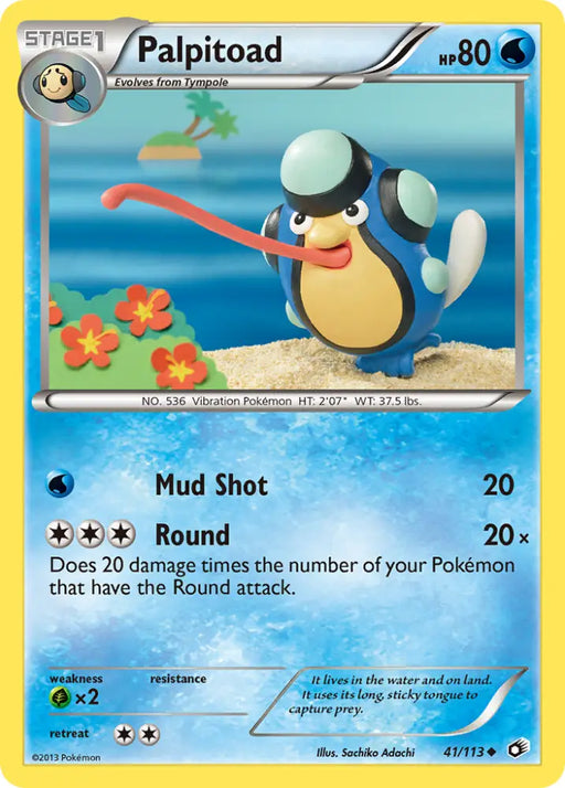Palpitoad (41/113) [Black & White: Legendary Treasures] - Pokemon Single