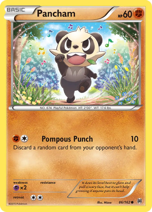 Pancham (86/162) [XY: BREAKthrough] - Pokemon Single