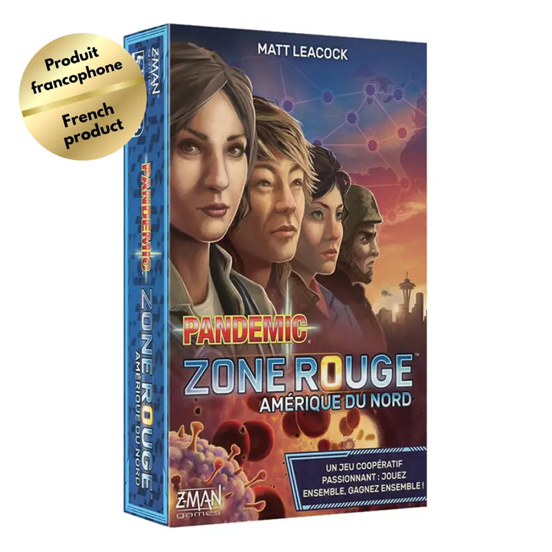 Pandemic Zone Rouge Amérique du Nord (FR) - Board Games