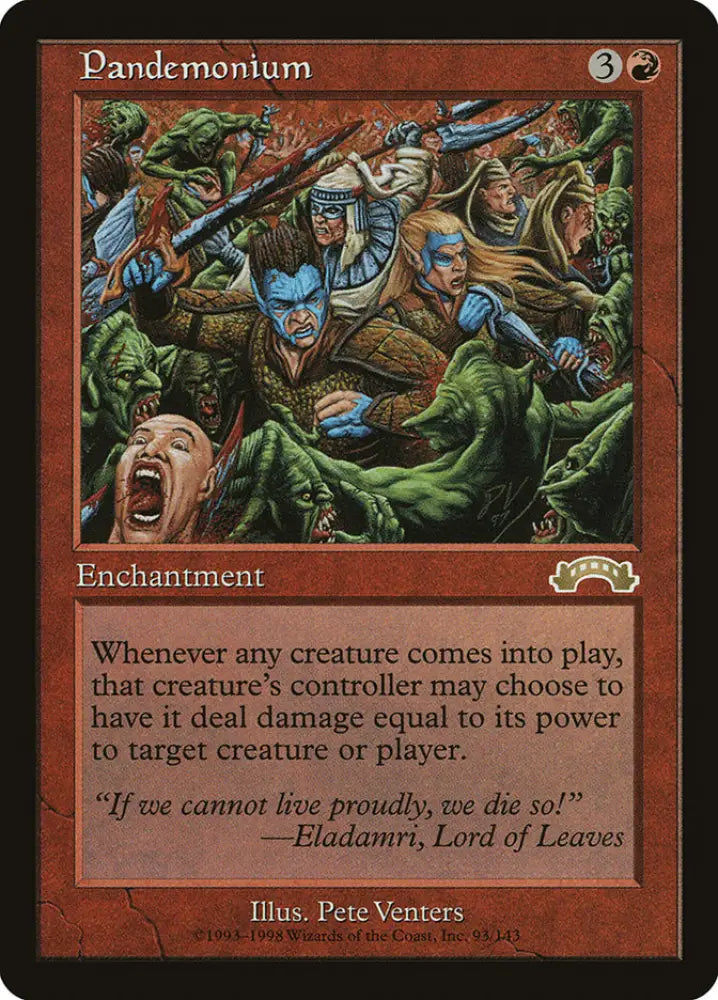 Pandemonium [Exodus] - MTG Single