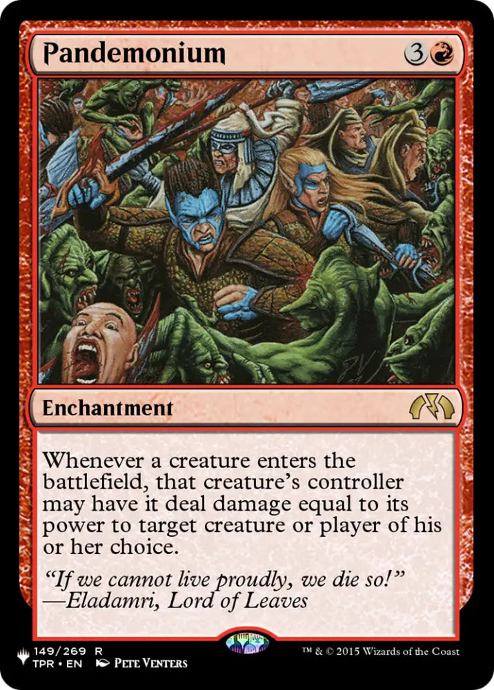 Pandemonium (TPR) [The List] - MTG Single