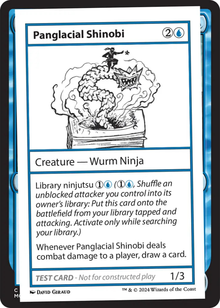 Panglacial Shinobi [Mystery Booster 2 Playtest Cards] - MTG Single