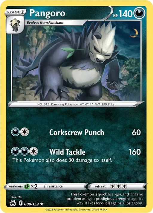 Pangoro (080/159) [Sword & Shield: Crown Zenith] - Pokemon Single