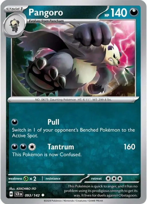 Pangoro (093/142) [Scarlet & Violet: Stellar Crown] - Pokemon Single