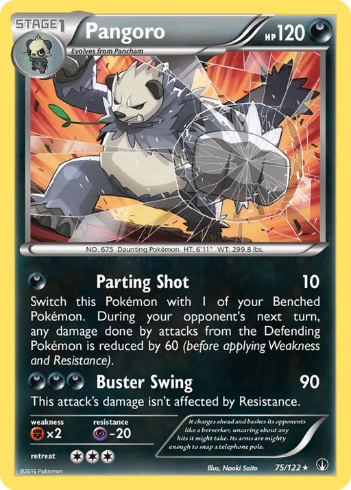 Pangoro (75/122) [XY: BREAKpoint] - Pokemon Single