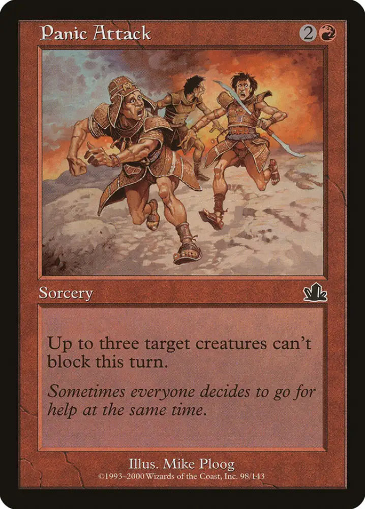 Panic Attack [Prophecy] - MTG Single