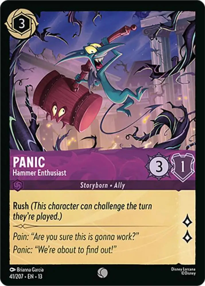 Panic - Hammer Enthusiast (41/204) [Attack of the Vine!]