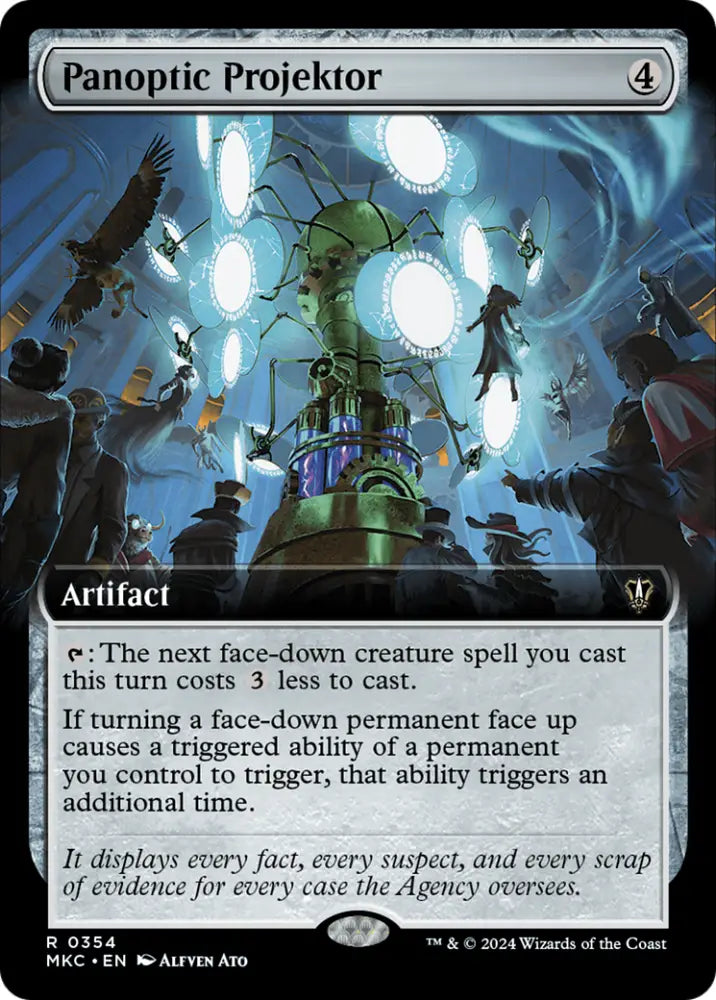 Panoptic Projektor (Extended Art) [Murders at Karlov Manor Commander] - MTG Single