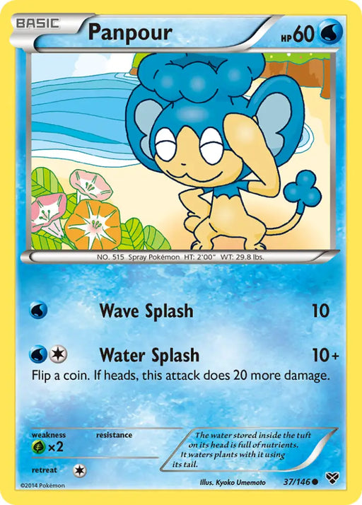 Panpour (37/146) [XY: Base Set] - Pokemon Single