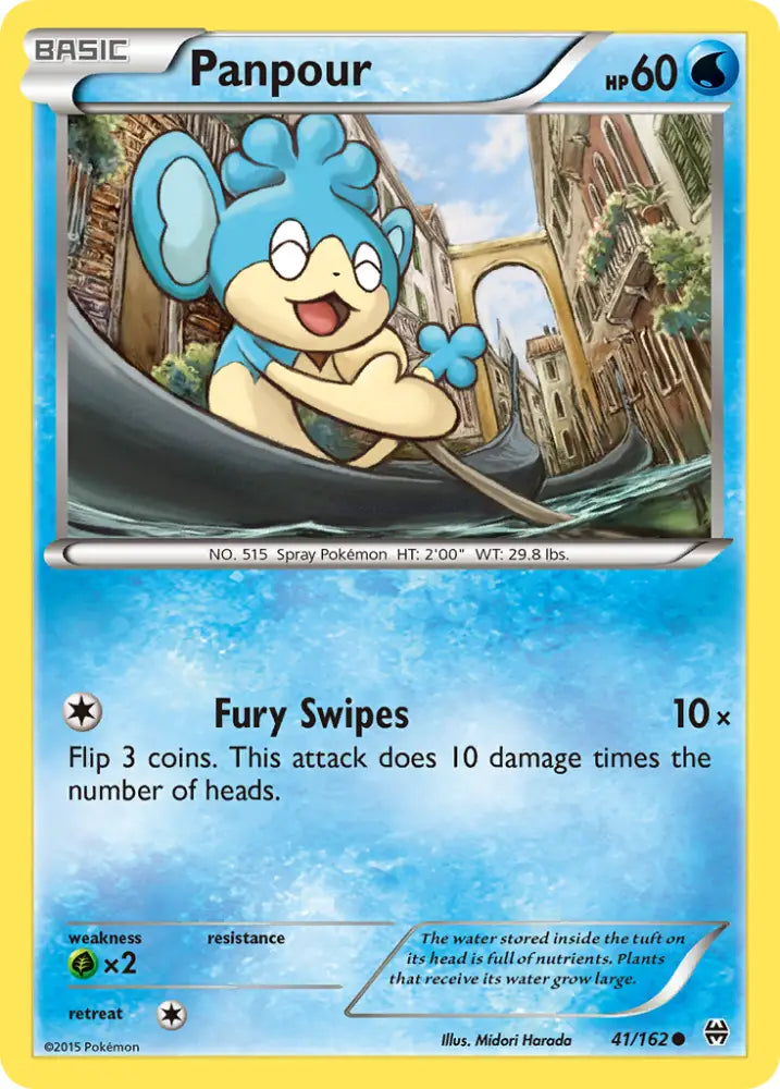 Panpour (41/162) [XY: BREAKthrough] - Pokemon Single