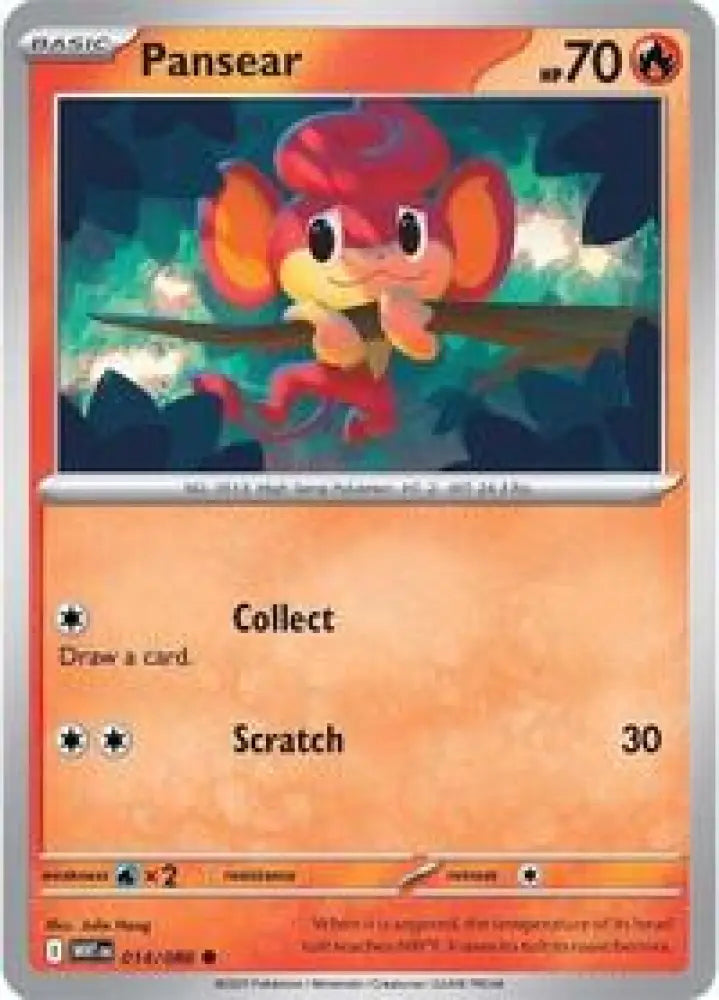 Pansear (014/086) [SV: White Flare]