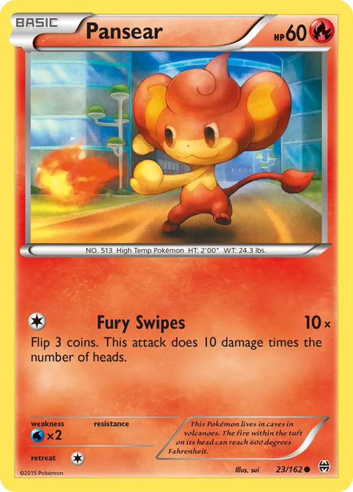 Pansear (23/162) [XY: BREAKthrough] - Pokemon Single